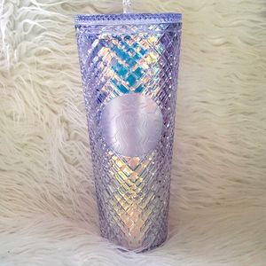 Starbucks Holiday Iridescent Jeweled Unicorn Venti Tumbler New